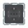 Berker 47236086 Steckdose SCHUKO Q.1/Q.3 anthrazit, samt