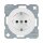 Berker 47232089 Steckdose SCHUKO R.1/R.3 polarweiß, glänzend
