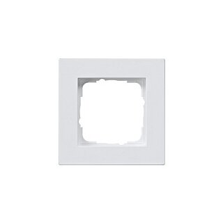 GIRA 0211295 Abdeckrahmen 1f flach Gira E2 Reinweiß