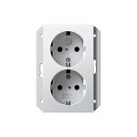 GIRA 273103 SCHUKO-Doppelsteckdose für uP...