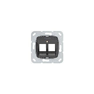 GIRA 560400 Modular Jack 4 2fach Tragring