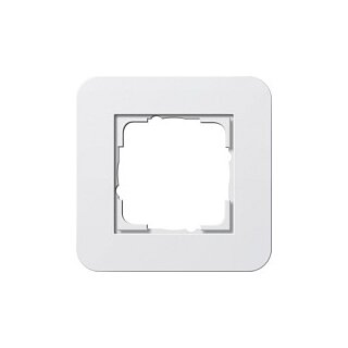 GIRA 0211410 Abdeckrahmen 1f E3 Reinweiß/Reinweiß