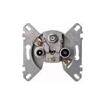 MERTEN 466097 Sat-Antennendose 3-fach UNIVERSAL/SYSTEM BASIS