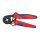 Selbsteinstellende Crimpzange 97 53 04 SB (rot/blau, fr Ader-Endhlsen)