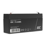 Greencell AGM Battery Lead Acid VRLA 6V 3.3Ah