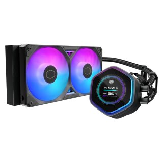 K Cooler Master ML 240 Atmos II LCD ARGB | AiO-Wasserkühlung