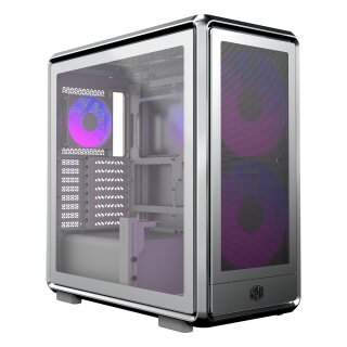 Cooler Master Masterframe 600 Mesh ARGB (silber, Tempered Glass)