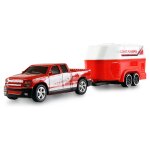 Amewi RC Pickup Die Cast mit Wohnwagen 1:64 RTR rot 6+