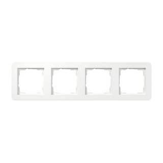 GIRA 0214150 Abdeckrahmen 4f Gira E1 Reinwei