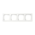 GIRA 0214150 Abdeckrahmen 4f Gira E1 Reinwei