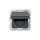 Gira 441428 SCHUKO-Steckdose uP mit Klappd.+SafetyPlus Syst.55 anthrazit