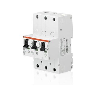 SHS-Schalter 50A 3polig S751/3DR-E50 ** 50A E-Char. fr Hutschiene