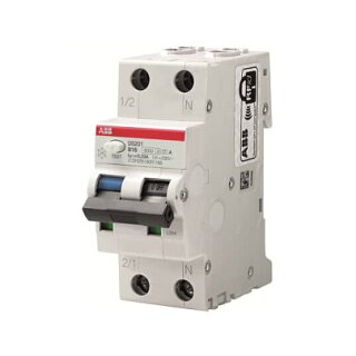 FI/LS-Schalter DS201A-B10/0,03 B 2x10A-0,03A 2CSR255180R1105