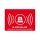 ABUS Warnaufkleber Alarm -D- AU1323 74x52,5mm AU1323