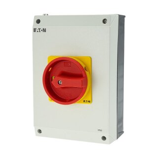 EATON P3-63/I4/SVB Hauptschalter 207343 63A Aufbau 3p NOT-AUS-Fkt in 0-St.
