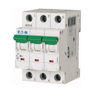 EATON PXL-B6/3 LS-Schalter 6A 3p 236378 B-Char 236378