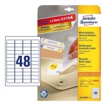 AVERY Zweckform Etiketten L4736REV-25 weiß 45,7 x...