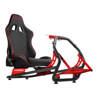 OPLite Cockpit GT3 Superfast V2 schwarz-rot