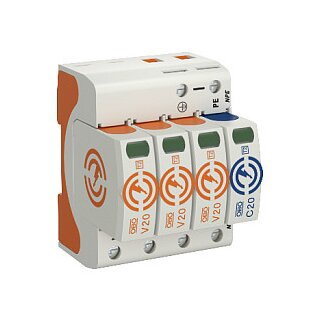 OBO V20-3+NPE-280 SurgeController V20 dreipolig m.NPE 280V 5095253
