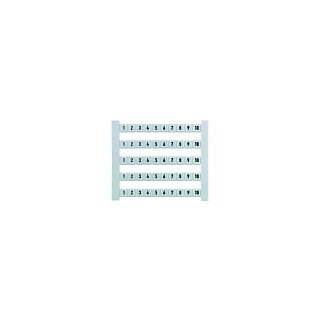Weidmüller DEK 5 GW -Klemmenmarkierer Karte 5x5mm Polyamid ws 0576261199