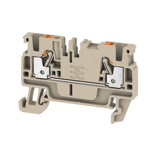 Weidmüller A2C 2.5 Durchgangs- Reihenklemme PUSH IN 2,5qmm 1521850000