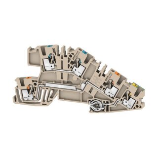 Weidmüller AITB 2.5 BB N-L-PE Installationsreihenklemme 2668940000