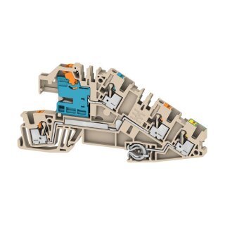 Weidmüller AITB 2.5 BB NDT-L-PE Installationsreihenklemme 2668950000