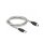 USB 5 Gbps Kabel Typ-A Stecker zu Typ-B Stecker mit Metallmantel 1 m