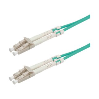 ROLINE LWL-Kabel 50/125um OM3 LC/LC trkis 3m
