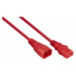 Kaltgeräteverlängerung Kaltgeräte-Stecker...