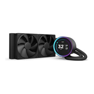 K NZXT KRAKEN Elite V2 240 Wakü Display Black RL-KN24E-B2