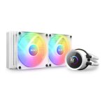 K NZXT KRAKEN 240 RGB Wasserkühler Display White...
