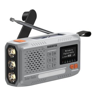 Marmitek RESQ 100 outdoor radio, Gray