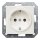 Siemens 5UB1511 DELTA i-system Schuko- Steckdose 10/16A 250V titanwei