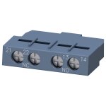 Siemens 3RV29011E Hilfsschalter querliegend 1S+1 Schraub....
