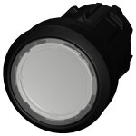 Siemens 3SU10000AB700AA0 Drucktaster 22mm rund klar...