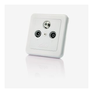 FUBA GAD 300 Antennendose EINZEL Sat 3-Loch