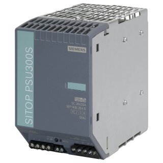 Siemens 6EP14362BA10 SITOP PSU300S 20A geregelte Stromvers. Eing. 3p 400-500VAC