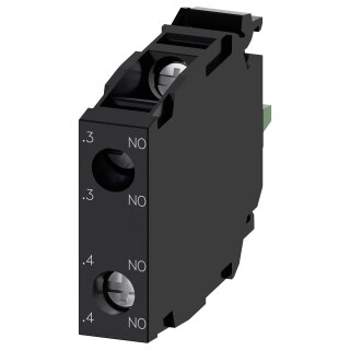 Siemens 3SU14001AA101DA0 Kontaktmodul m.2 Schaltgliedern 2S