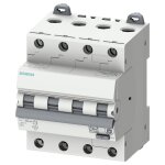 Siemens FI/LS 4P B16 6KA 5SU1346-6FP16 type A 30mA 4TE