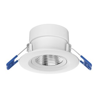 OPPL Einbauspot Chiara 9W-675lm-3000K-36°-Triac-Weiß-CR LEDSpotRA-Chiara-E 9W-DI