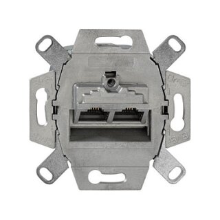 Rutenbeck Dose, UP, 2xRJ45, UAE-ClassEA iso-8/8 Up 0