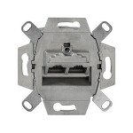 Rutenbeck Dose, UP, 2xRJ45, UAE-ClassEA iso-8/8 Up 0