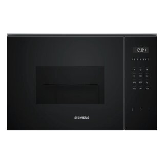 Siemens iQ500 BE555LMB1 Einbau-Mikrowelle Schwarz, Edelstahl