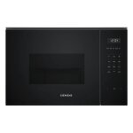 Siemens iQ500 BE555LMB1 Einbau-Mikrowelle Schwarz, Edelstahl