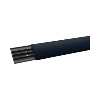 Hager Aufbodenkanal SL1807507021 m.4Kammern PVC 18x75mm anthrazit