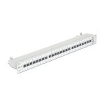 Delock 19? Patchpanel 24 Port Cat.6A grau