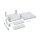 Hager Kabelanschlusskasten univers U84LE 324x307x149 IP54 SKII leer f.Erweiterung