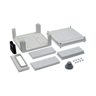 Hager Kabelanschlusskasten univers U84LU 324x307x149 IP54 SKII unten leer