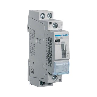 Hager Installationsrelais 16A ERC218 ** 1Schlieer u.1ffner 230V